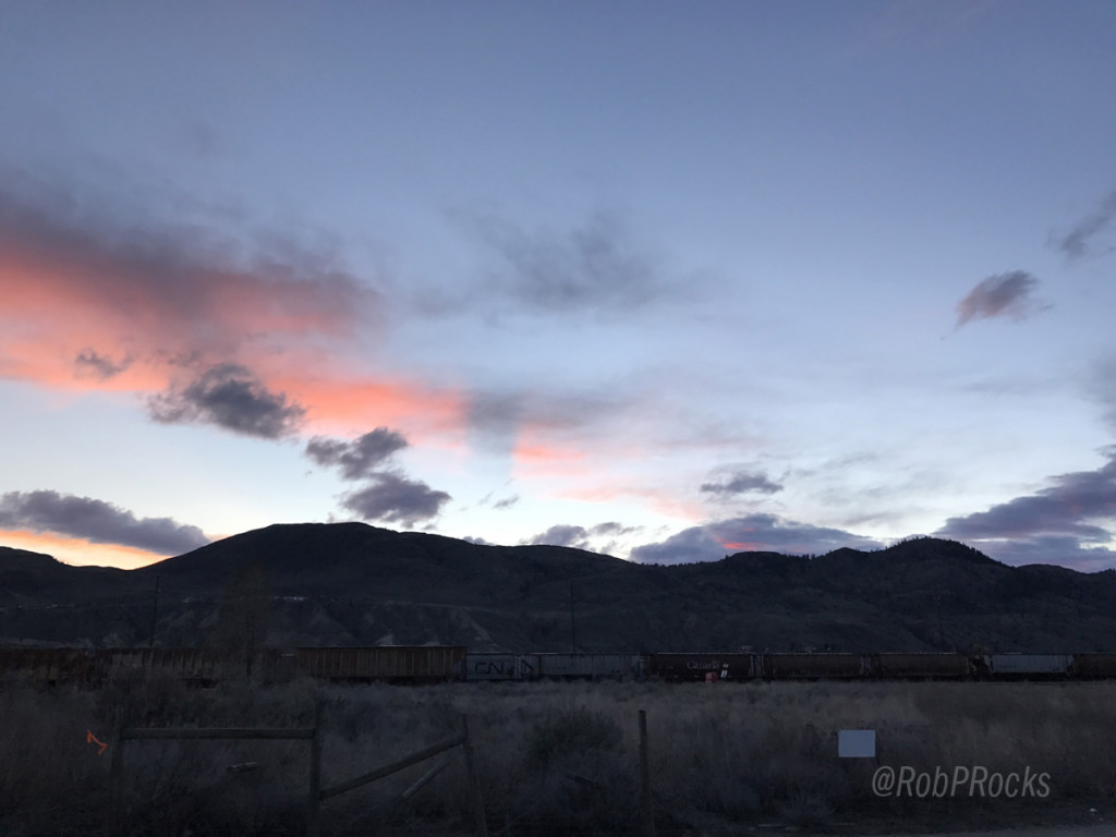 Twilight in Kamloops