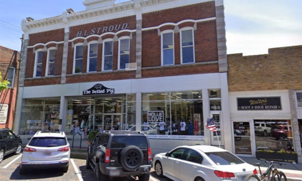 google map image of downtown Rogers AR