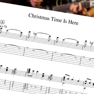 Holiday Song Chord Solo Tabs!